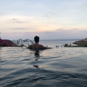 Pool villa Amed bali infinity pool