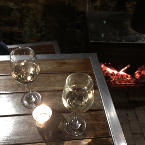 Roths Wine Bar Fireplace
