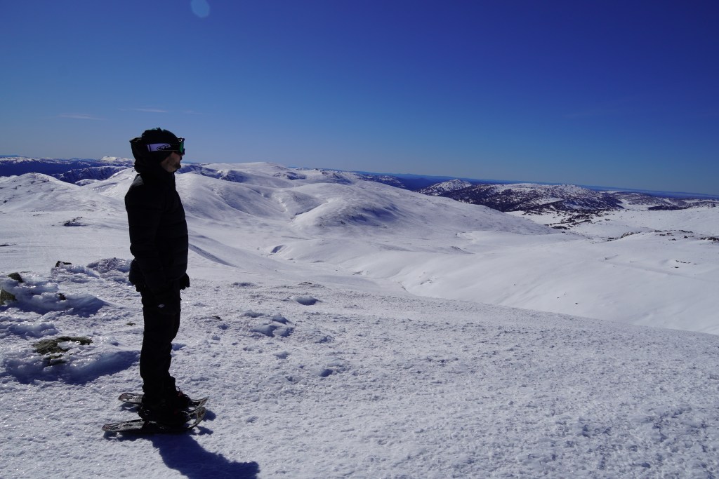 Mount Kosciuszko summit in winter