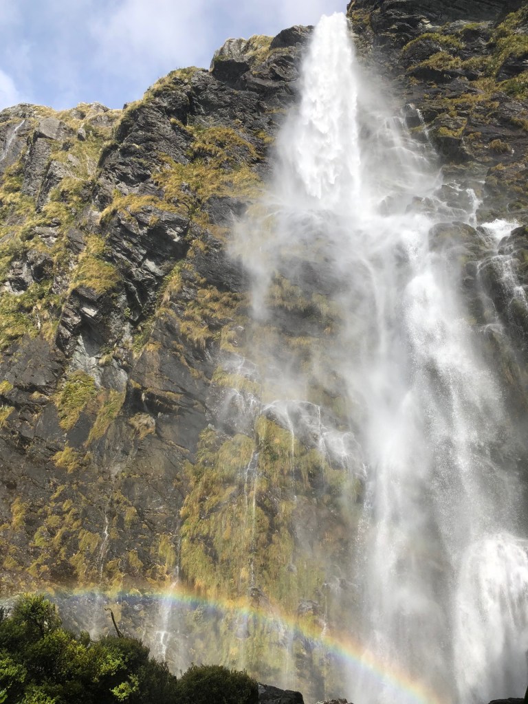 Waterfall on Routeburn trek